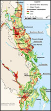 Vulnerable Areas Map