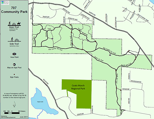 707 Community Park Map