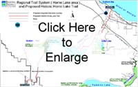 Horne Lake Historical Map